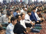 شرکت دانشجویان دانشکده فنی امیرکبیر در نماز سیاسی عبادی جمعه 6