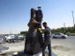 نصب مجسمه امیرکبیر در ورودی دانشکده امیرکبیر اراک