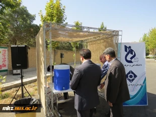 بازدید ریاست از کل دانشکده و تاسیسات تازه احداث شده در شروع ترم تحصیلی جدید 2