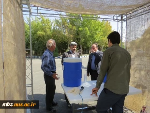 بازدید ریاست از کل دانشکده و تاسیسات تازه احداث شده در شروع ترم تحصیلی جدید 3