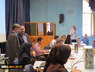 بازدید ریاست از کل دانشکده و تاسیسات تازه احداث شده در شروع ترم تحصیلی جدید 4