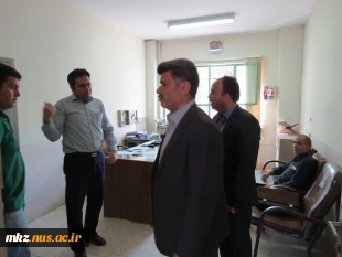 بازدید ریاست از کل دانشکده و تاسیسات تازه احداث شده در شروع ترم تحصیلی جدید 10