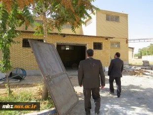 بازدید ریاست از کل دانشکده و تاسیسات تازه احداث شده در شروع ترم تحصیلی جدید 16