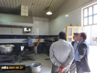 بازدید ریاست از کل دانشکده و تاسیسات تازه احداث شده در شروع ترم تحصیلی جدید 19