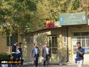 بازدید ریاست از کل دانشکده و تاسیسات تازه احداث شده در شروع ترم تحصیلی جدید 20