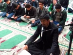 قرائت زیارت عاشورا در نمازخانه دنشگاه در ایام اربعین امام حسین علیه السلام 16