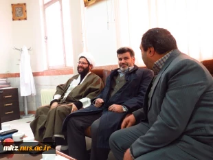 جلسه نماینده دفتر نهاد رهبری استان با دکتر نظری ریاست دانشگاه فنی و حرفه ای استان مرکزی  4