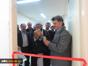 افتتاح دفتر نماینده نهاد نمایندگی مقام معظم رهبری در دانشگاه فنی وحرفه ای استان مرکزی واحد امیرکبیر 3