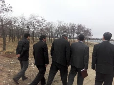 دومین نشست ریاست دانشگاه استان مرکزی با مسئولین استانی پیرامون اخذ مجوز استفاده از فضای سبز کنار مجموعه  7