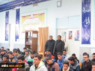 قرائت زیارت عاشورا در نمازخانه دانشکده به مناسبت ایام شهادت ام ابیها فاطمه الزهرا سلام الله علیها 3
