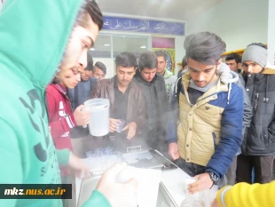قرائت زیارت عاشورا در نمازخانه دانشکده به مناسبت ایام شهادت ام ابیها فاطمه الزهرا سلام الله علیها 6