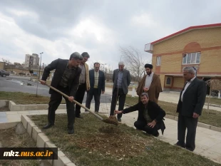 درختکاری در محوطه دانشکده به مناسب روز درختکاری 6