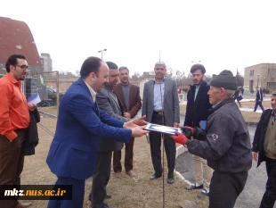 درختکاری در محوطه دانشکده به مناسب روز درختکاری 13