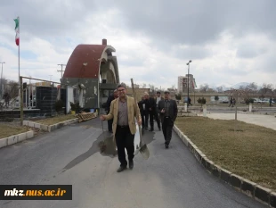 درختکاری در محوطه دانشکده به مناسب روز درختکاری 14