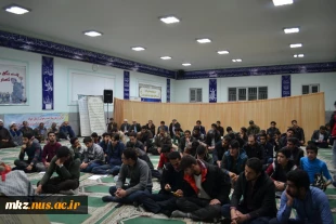 گرامیداشت اولین سالروز تدفین شهدای گمنام در دانشکده فنی امیرکبیر  2