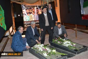 گرامیداشت اولین سالروز تدفین شهدای گمنام در دانشکده فنی امیرکبیر  10