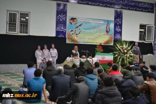گرامیداشت اولین سالروز تدفین شهدای گمنام در دانشکده فنی امیرکبیر  14