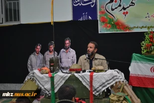 گرامیداشت اولین سالروز تدفین شهدای گمنام در دانشکده فنی امیرکبیر  16