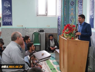 برگزاری مراسم میلاد امام حسین علیه السلام در نمازخانه دانشکده 7