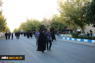 برگزاری مراسم تجمع عاشورائیان،یادواره شهدای مدافع حرم استان و شهید بی سر محسن حججی در دانشگاه فنی امیرکبیر اراک 15