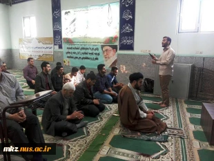 مولود خوانی در نمازخانه دانشگاه فنی امیرکبیر اراک به مناسبت تاج گذاری ولی عصر ارواحنا فدا 3