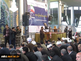 شرکت ریاست،کارکنان و دانشجویان دانشگاه فنی و حرفه ای امیرکبیر در تجمع گرامیداشت 9دی روز بصیرت  11