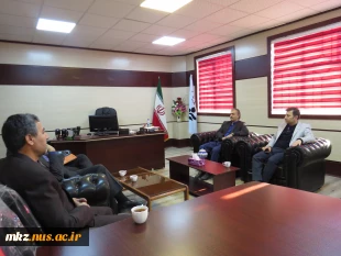 بازدید دکتر حمیدی ریاست محترم دانشگاه اراک  2