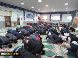 برگزاری زیارت عاشورا و سوگواری شهادت ام ابیها فاطمه سلام الله علیها در نمازخانه دانشگاه 2