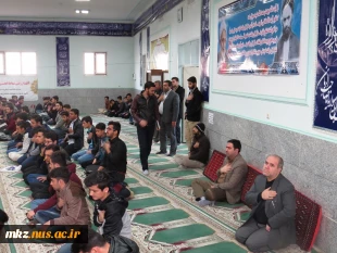 برگزاری زیارت عاشورا و سوگواری شهادت ام ابیها فاطمه سلام الله علیها در نمازخانه دانشگاه 8
