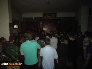 برگزاری مراسم سوگواری حضرت زهرا سلام الله علیها در خوابگاه دانشجویی 3
