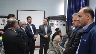 بازدید دکتر زنگنه مطلق معاونت پژوهش دانشگاه تهران از دانشگاه فنی وحرفه ای استان مرکزی 13