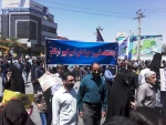 شرکت در راهپیمایی روز قدس 5