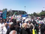 شرکت در راهپیمایی روز قدس 9