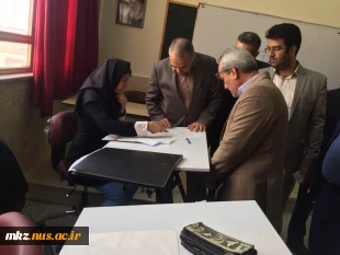بازدید معاونت سیاسی، امنیتی و اجتماعی استانداری استان مرکزی از دانشگاه فنی و حرفه ای استان مرکزی  5
