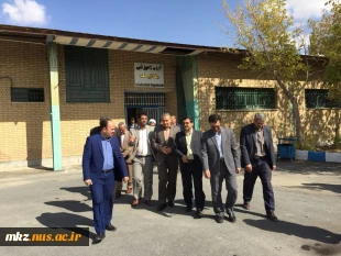 بازدید معاونت سیاسی، امنیتی و اجتماعی استانداری استان مرکزی از دانشگاه فنی و حرفه ای استان مرکزی  9