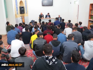 جلسه پرسش و پاسخ ریاست دانشگاه فنی و حرفه ای استان مرکزی در بین دانشجویان خوابگاه شهید علم الهدی 2