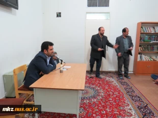 جلسه پرسش و پاسخ ریاست دانشگاه فنی و حرفه ای استان مرکزی در بین دانشجویان خوابگاه شهید علم الهدی 3