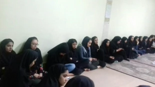 جلسه پرسش و پاسخ با حضور ریاست دانشگاه فنی و حرفه ای استان با دانشجویان خوابگاهی دانشکده دختران اطهر  4