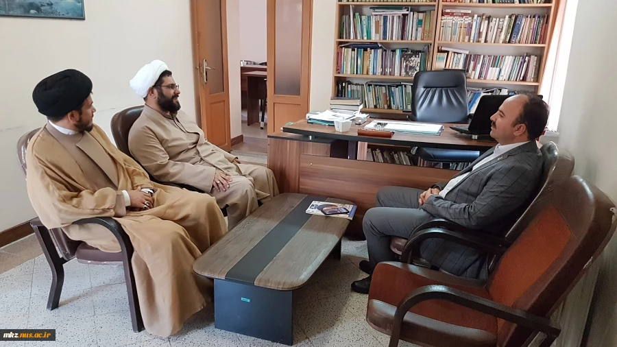 دیدار سرپرست دانشگاه فنی و حرفه ای با رئیس دفتر نهاد نمایندگی مقام معظم رهبری در دانشگاه های استان مرکزی 3