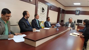 نشست مشترک سرپرست دانشگاه فنی و حرفه ای استان مرکزی با رئیس جهاد دانشگاهی استان مرکزی  3