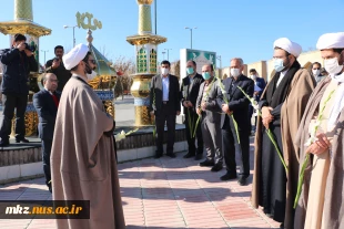 مراسم تجدید میثاق دانشگاهیان استان مرکزی با شهدا و آرمان های انقلاب اسلامی  3