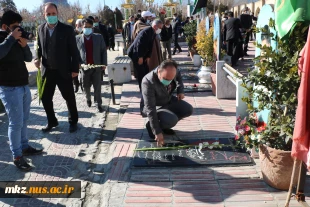 مراسم تجدید میثاق دانشگاهیان استان مرکزی با شهدا و آرمان های انقلاب اسلامی  4