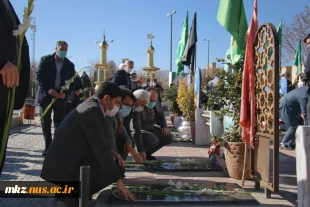 مراسم تجدید میثاق دانشگاهیان استان مرکزی با شهدا و آرمان های انقلاب اسلامی  5
