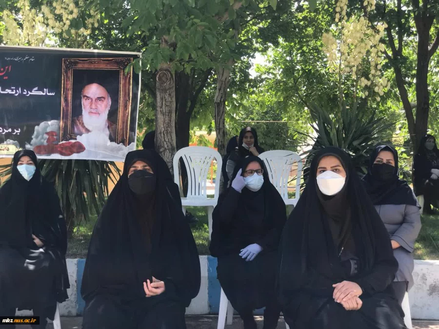 مراسم پیاده روی با حضور کارکنان دانشکده فنی و حرفه ای دختران اطهر اراک 5