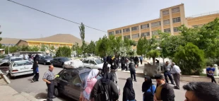 بازدید ریاست محترم دانشگاه فنی و حرفه ای استان مرکزی جناب آقای دکتر مهرداد احمدی و مسئولین محترم دانشکده دختران اراک 2