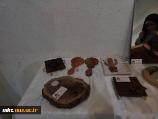 بازدید از نمایشگاه دستاوردهای دانشجویان رشته صنایع دستی دانشگاه اراک 7