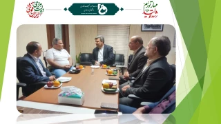 نشست رئیس دانشگاه فنی و حرفه‌ای با مدیرعامل شرکت‌های فرش جردن و پرستیژ