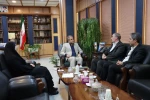 دیدار سرپرست دانشگاه فنی و حرفه ای استان مرکزی با معاون استاندار و فرماندار ویژه شهرستان ساوه 3
