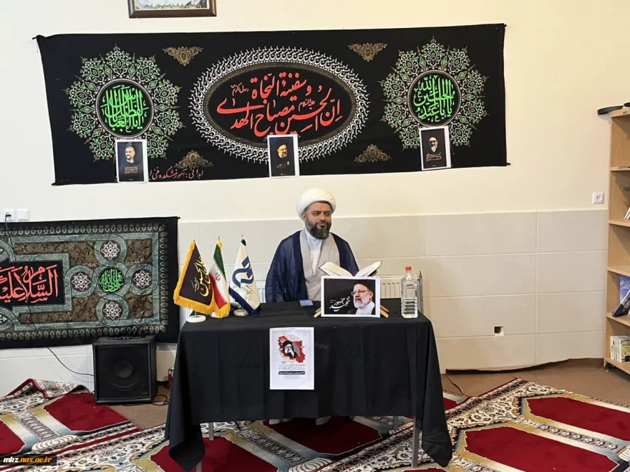 برگزاری مراسم پاسداشت شهادت خادمین ملت رئیس جمهور شهید و هیات همراه در دانشکده فنی و حرفه ای پسران خمین (دکترحسابی) 2
