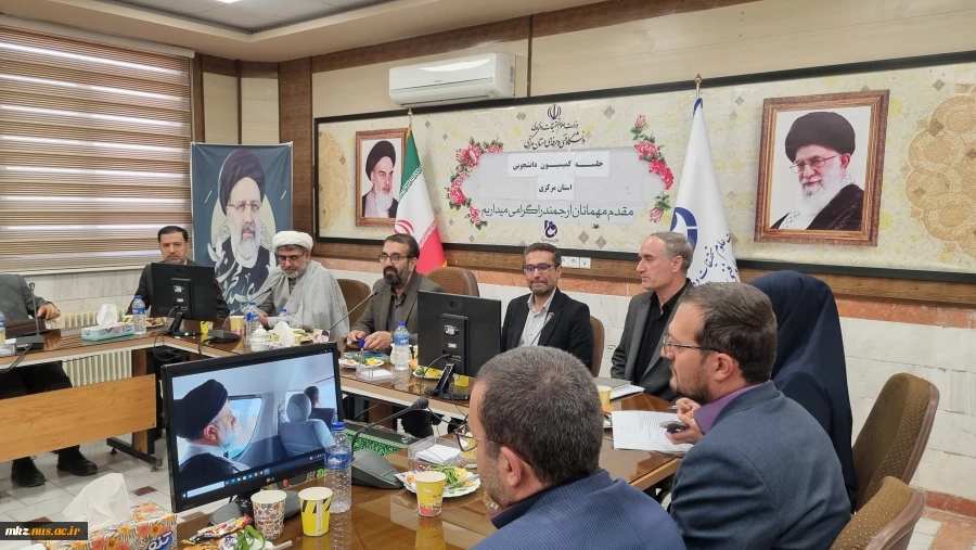 برگزاری نشست هیئت اندیشه ورز اساتید بسیجی در دانشگاه فنی و حرفه ای استان مرکزی 6